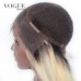 613 Body Wave Lace Front Wigs 100% Brazilian Virgin Human Hair Bleached Blonde Wigs